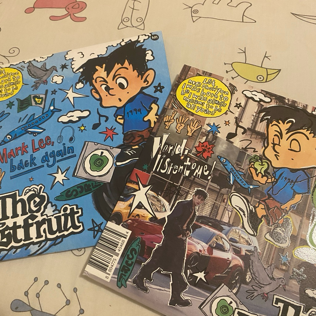 MARK THE FIRSTFRUIT FIRST FRUIT TFF SQUARE FLAP SF ALBUM UNSEALED FULLSET POB BENEFIT SHOWCASE EVENT