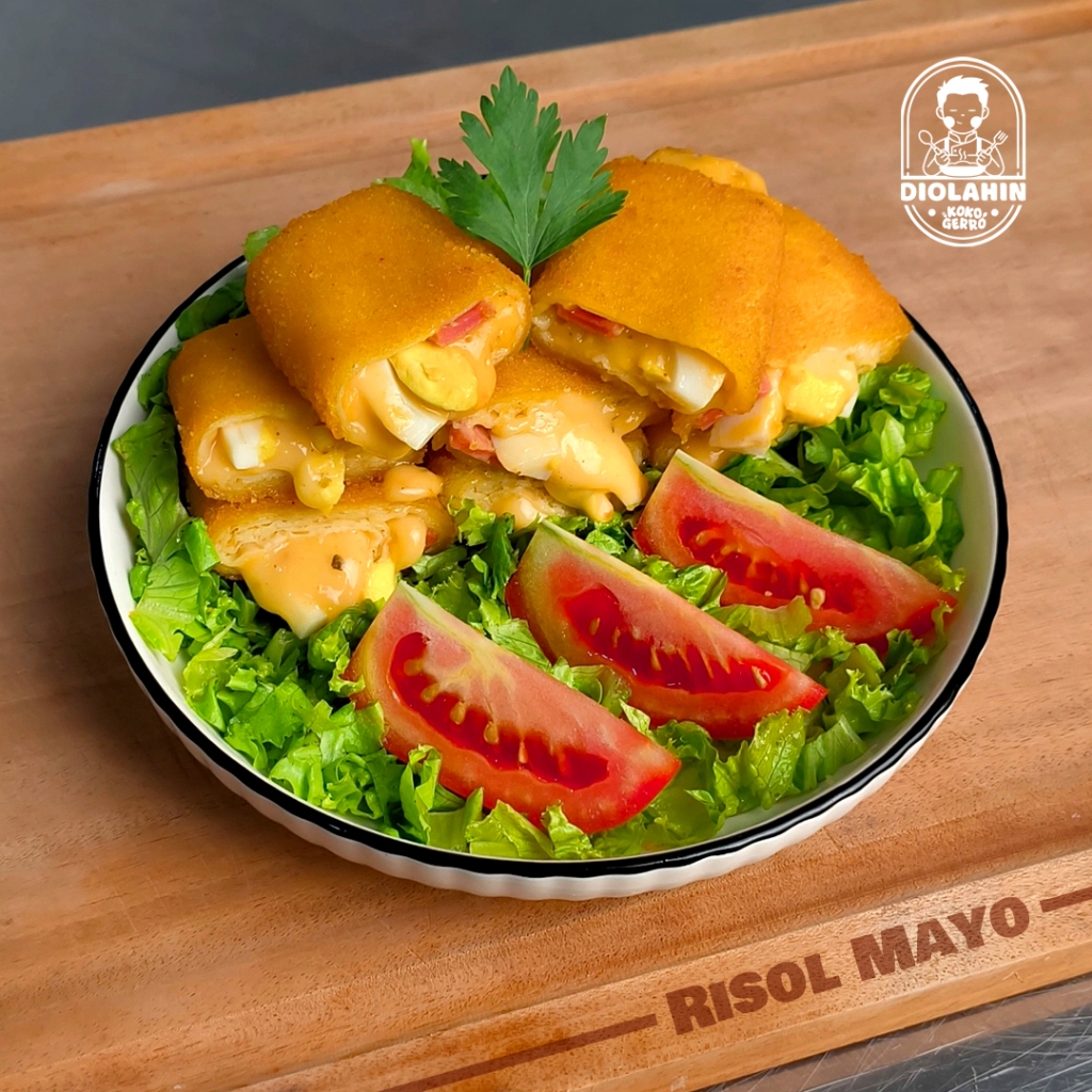 DIOLAHIN Risol Mayo / Risol Smoked Beef Mayo Frozen