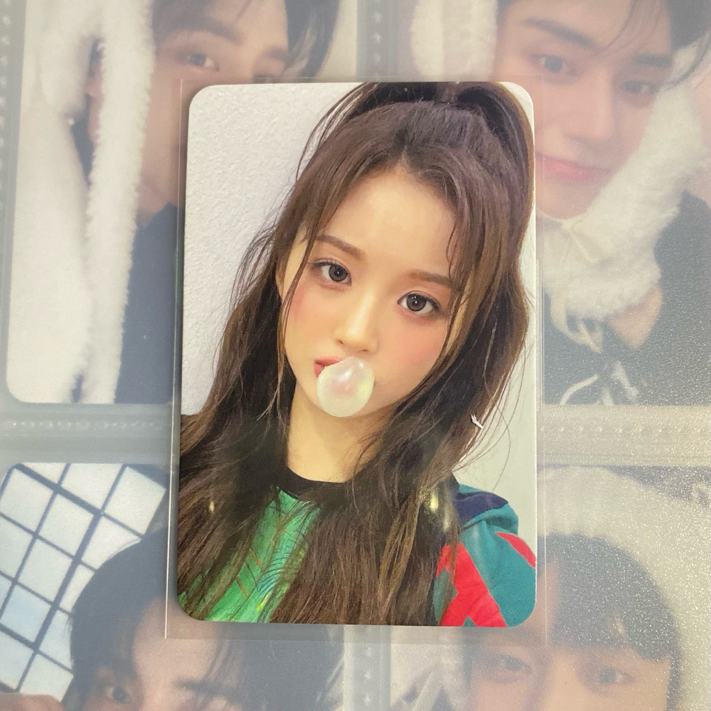 [ Ready ] Photocard Official Sullyoon Nmixx Makestar Bubble Gum Expergo