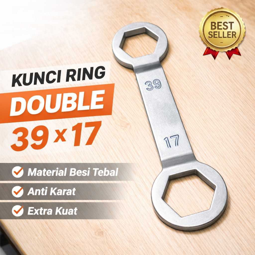 PROMO  perkakas Kunci cvt 39x41 mur kopling cvt / kunci kopling cvt matic 39 x 41 mm