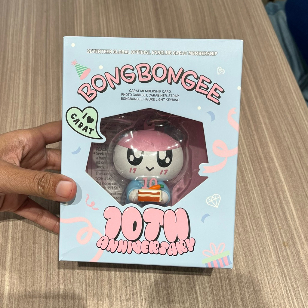 Bongbongee Keyring Carat 10th Anniversary