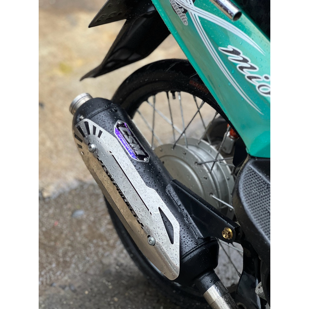 knalpot Standar Racing mio smile suara bass adem moncong shijiro