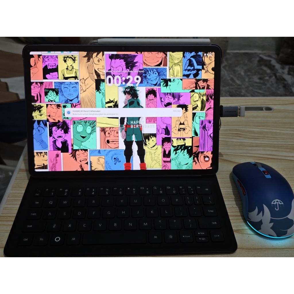 Huawei matepad 11.5 standard 2026 +  mouse dan paperlike screen