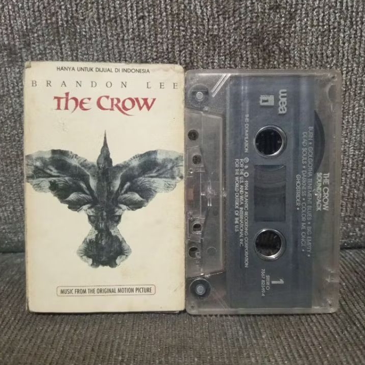 kaset the crow - ost movie the crow