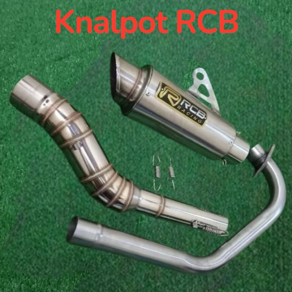 KNALPOT  RCB PNP JUPITER MX NEW OLD KNALPOT RACING RCB SATRIA FU VIXION SONIC MX KING RCB RACING KNA