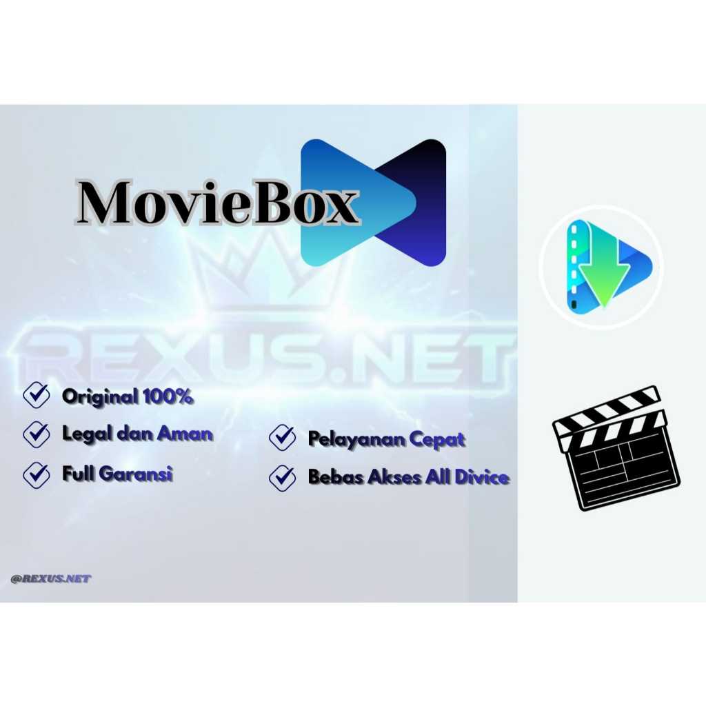 MovieBox PREMIUM full garansi 1 bulan