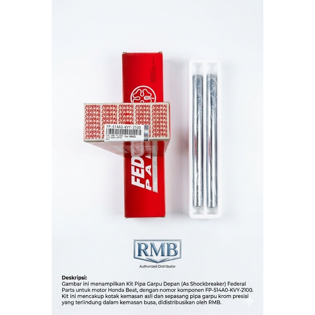 AS SHOK DEPAN KODE KVY BEAT KARBU MERK PEDERAL ORIGINAL