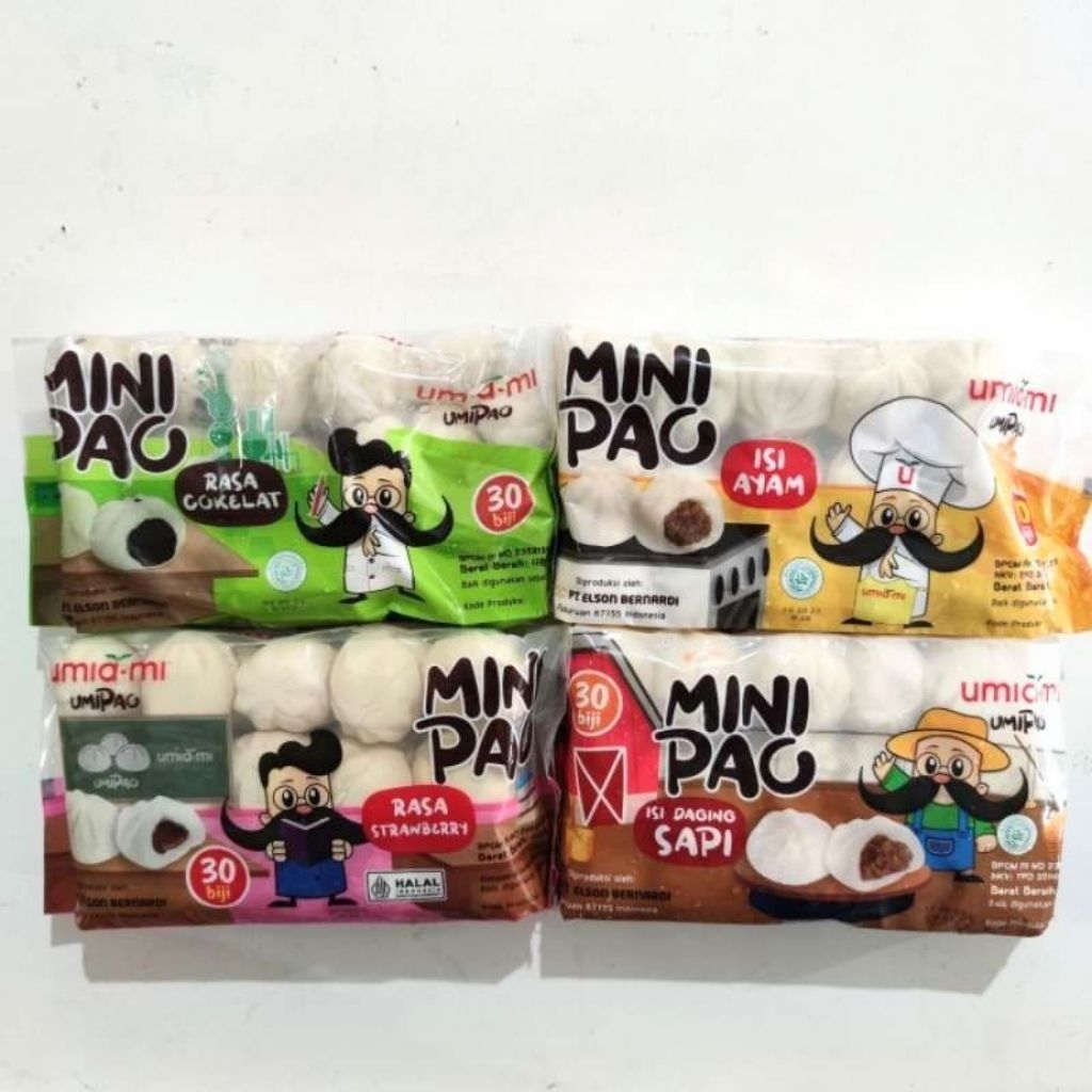MINI PAO ISI 30 PCS - MINI PAO FROZEN - MINI PAO KUKUS