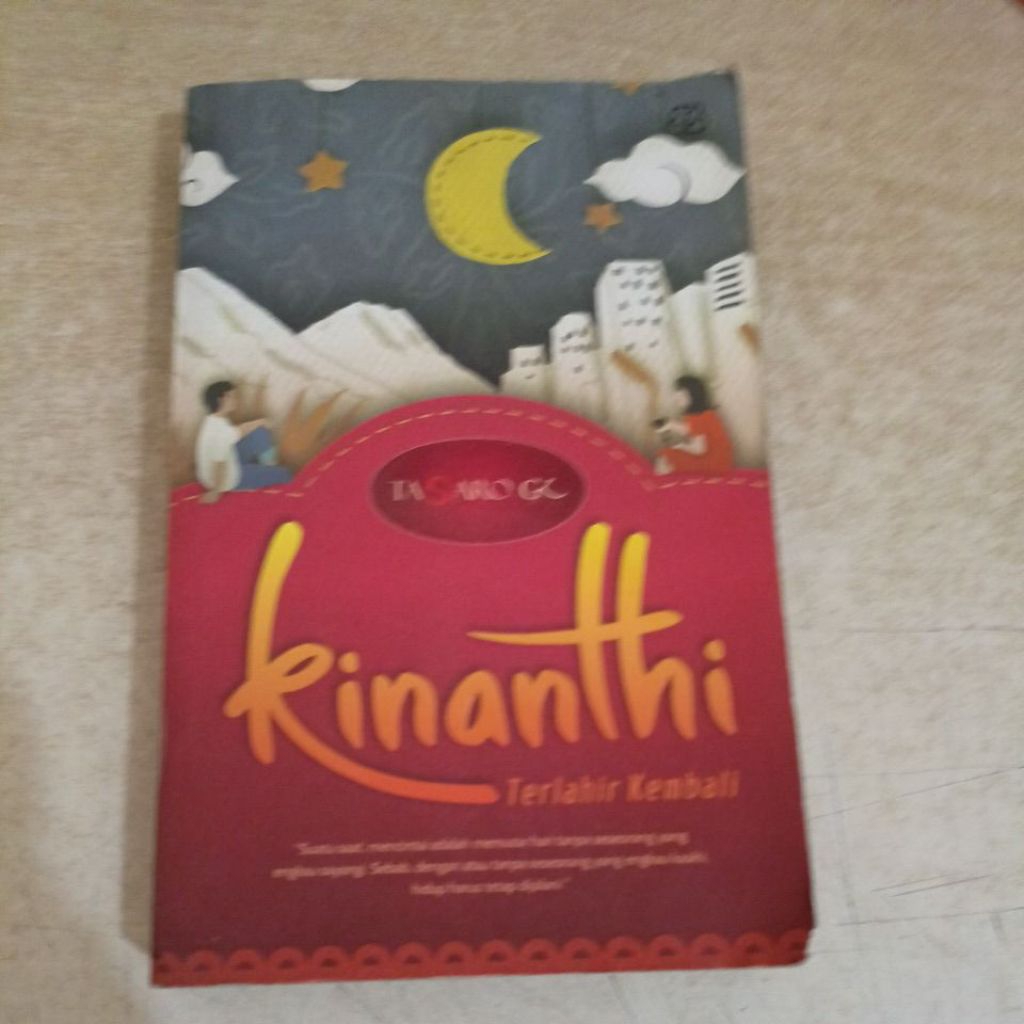 Novel TASARO GK kinanthi terlahir kembali