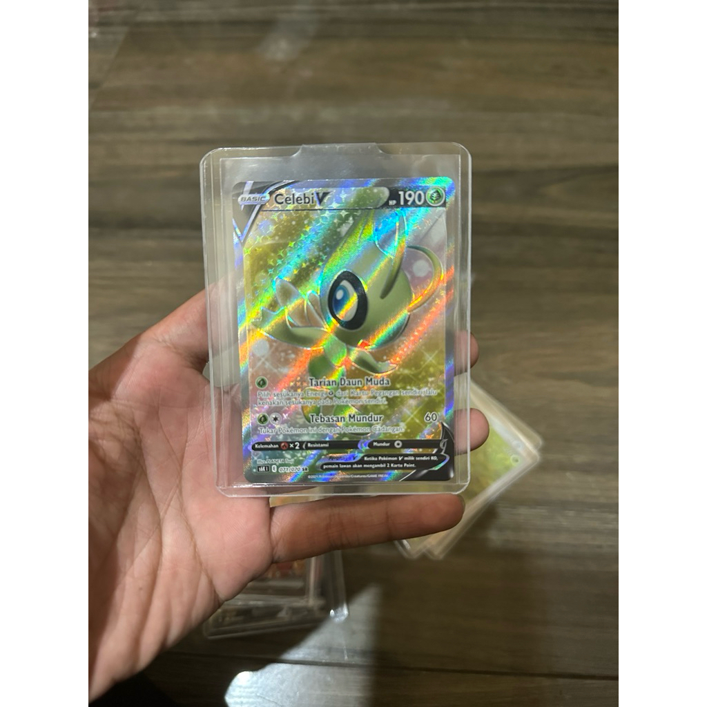 Kartu pokemon Celebi V - SR tcg indonesia