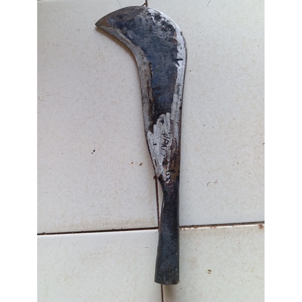 Sabit / Bendo kecil & Bedog gagang iras tanpa sambungan las