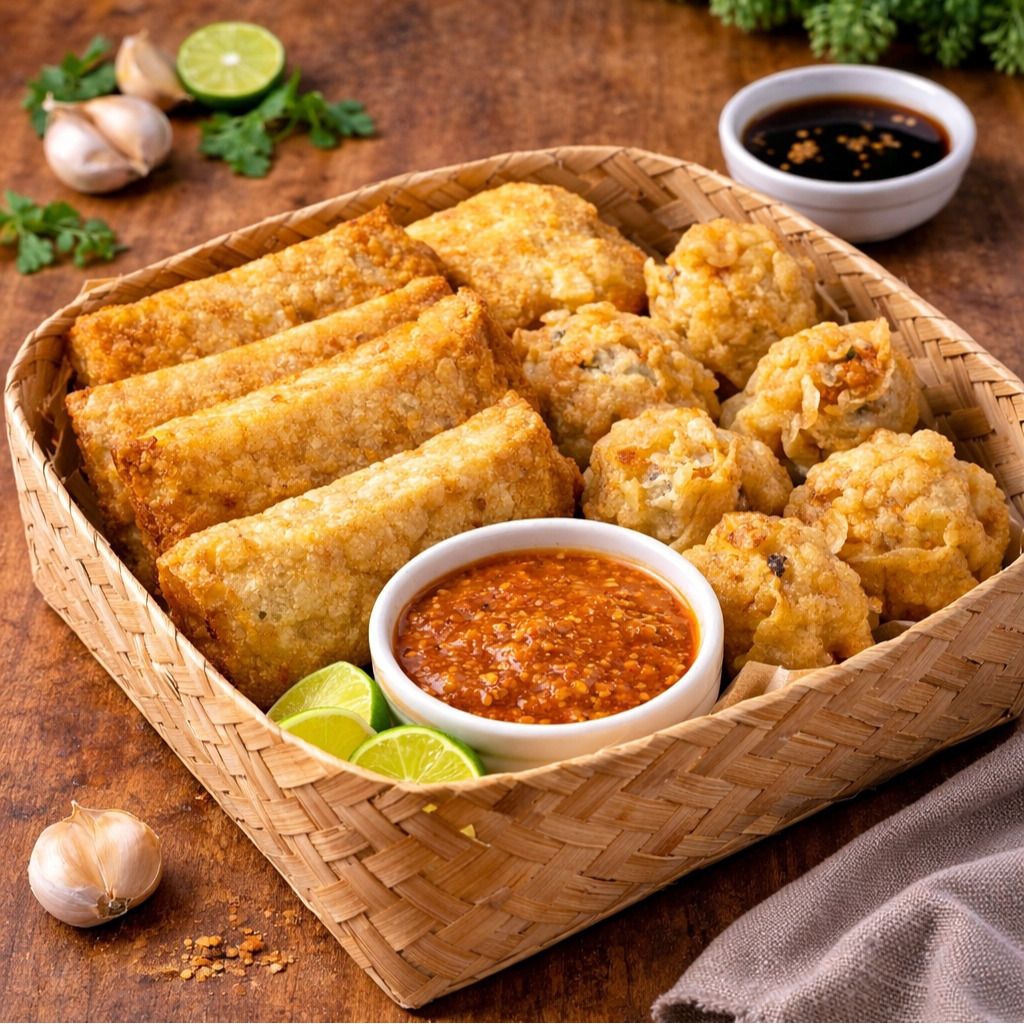 Batagor & Siomay Goreng Asli Bandung 10pcs Frofoo Halal Homemade Frozen Food