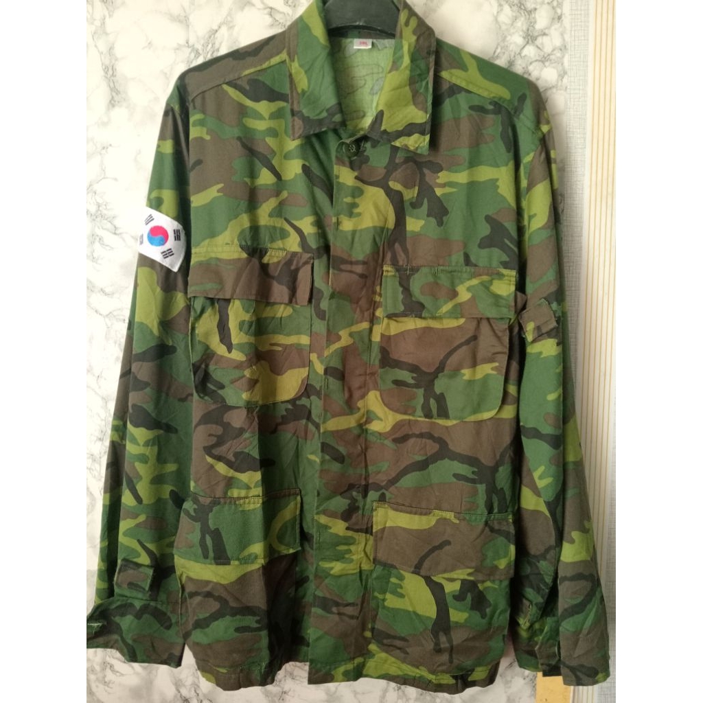 kemeja taktical army korea selatan