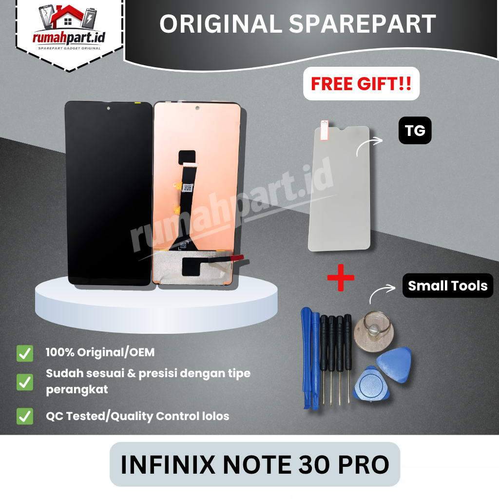 LCD TOUCHSCREEN INFINIX NOTE 30 PRO ORIGINAL