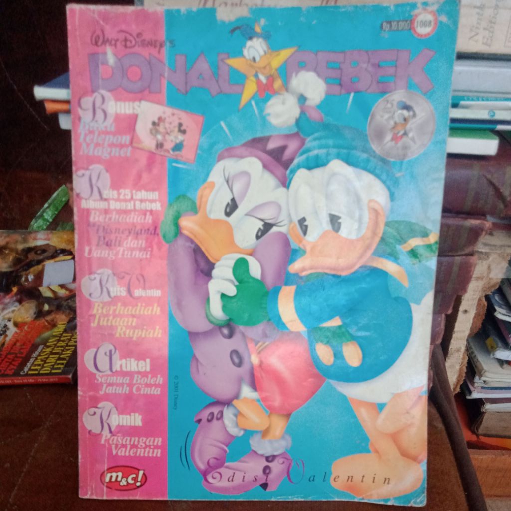 buku Majalah Walt Disney Donal Bebek