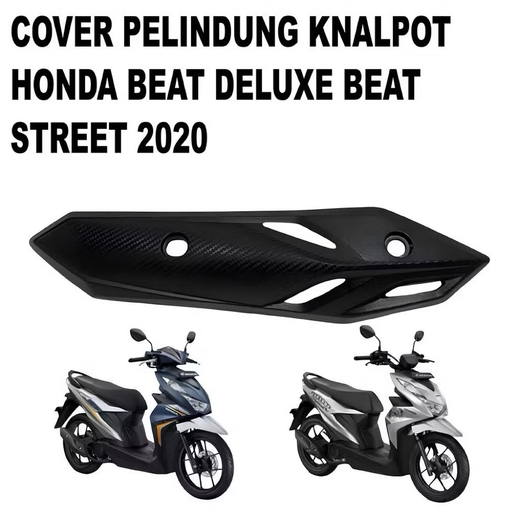 Tutup Cover Knalpot Beat Led 2020-2025 Cover Knalpot Honda Bea 2020 Tutup Knalpot Beat Deluxe Beat N