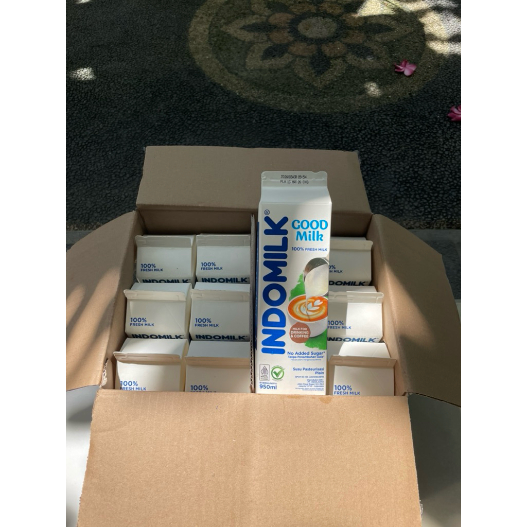 Indomilk Freshmilk Plain 950ml