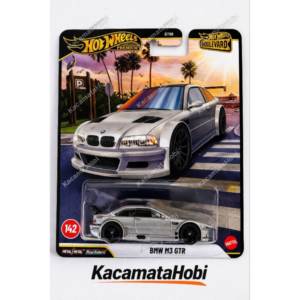 BMW M3 GTR Hotwheels Premium JAPAN STICKER