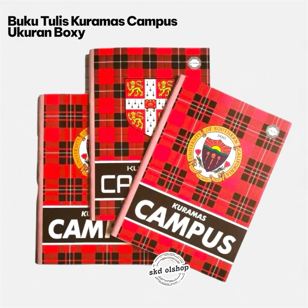 Buku Tulis Campus 50 lembar 1 Pcs buku buku tulis Campus kuramas panjang 50 lembar