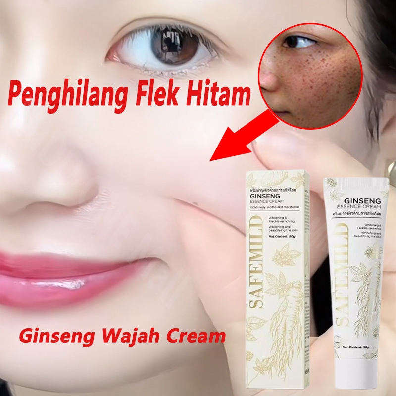 Ginseng Wajah Cream Penghilang Flek Hitam Dan Kerutan Pemutih Wajah Glowing Cepat Cream Flek Hitam M