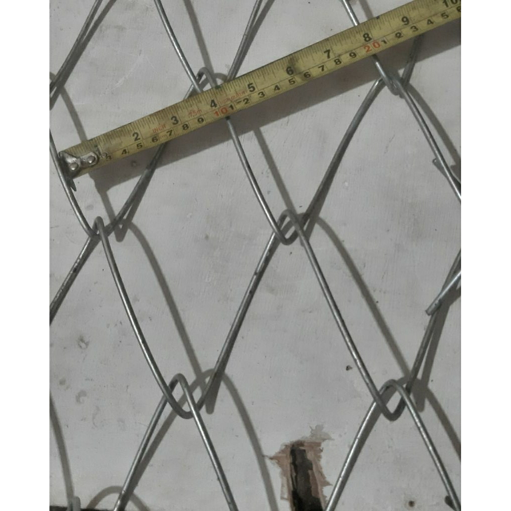 kawat harmonika tebal 2,8 mm lubang 10 cm