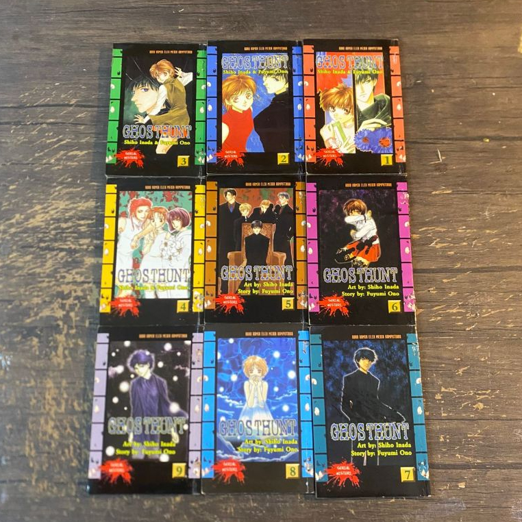 GHOSTHUNT - Serial Misteri Komik Jepang (Dijual Satuan/Perbuku0