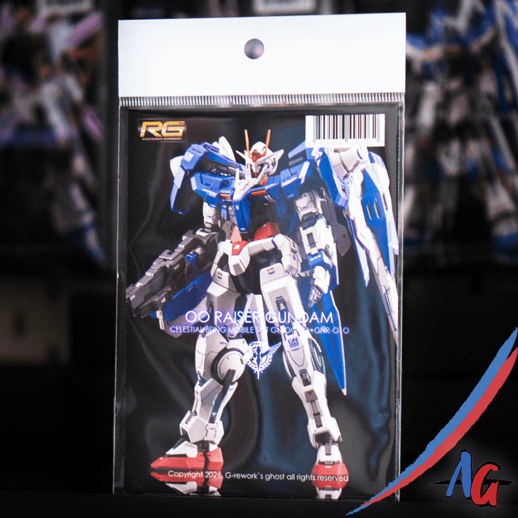 G-Rework RG Gundam 00 Raiser Water Slide Decal Sticker