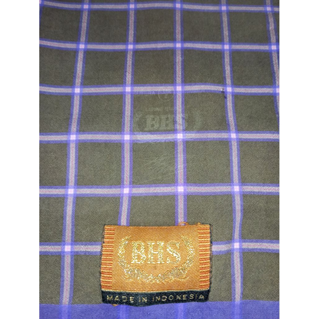 sarung BHS KBS coklat full sutra spunslik second mulus