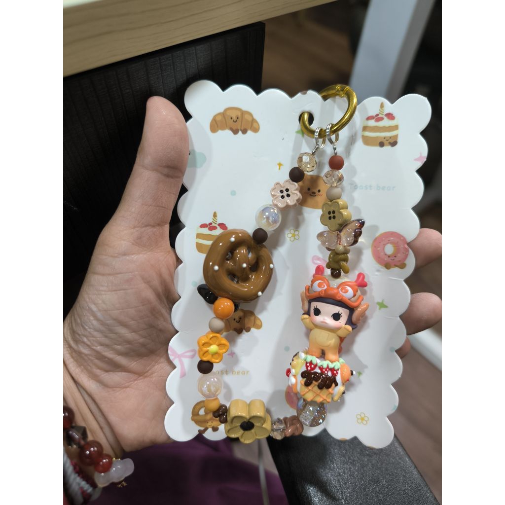strap handphone molly barongsai naga original popmart