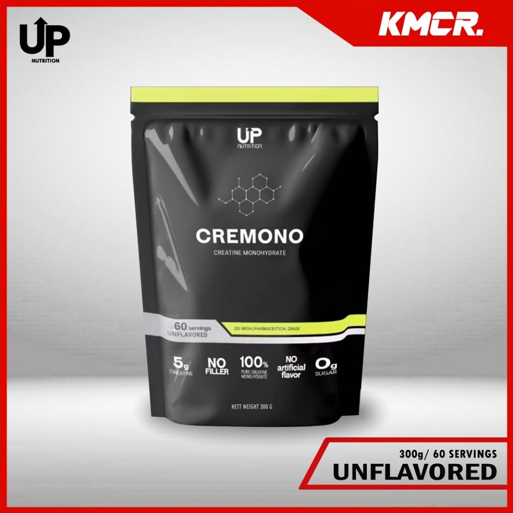 UP NUTRITION Cremono 300 gr Creatine Monohydrate Creatine Gym Creatin Kreatin Suplemen Gym
