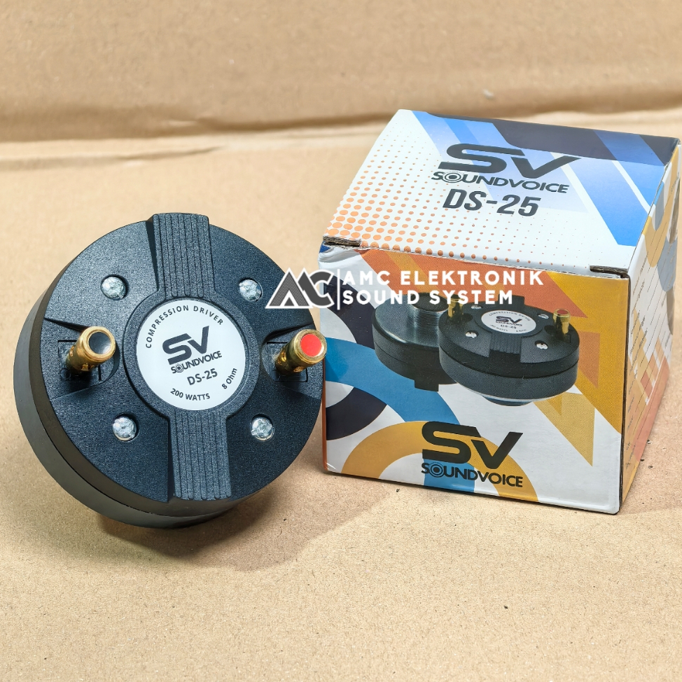 Tweeter Driver SoundVoice DS-25 200watt kualitas bagus