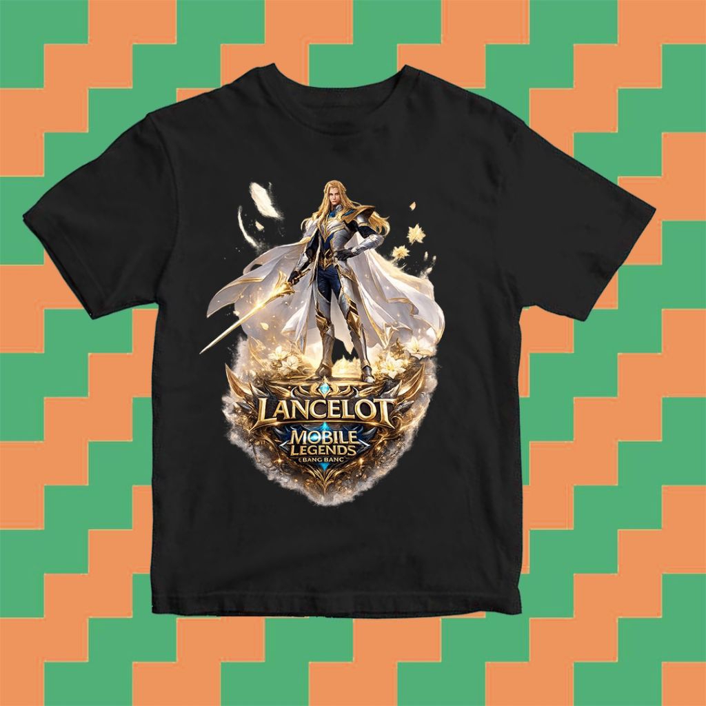 kaos anak /t-shirt keren karakter Hero Lancelot mobile legends MLBB