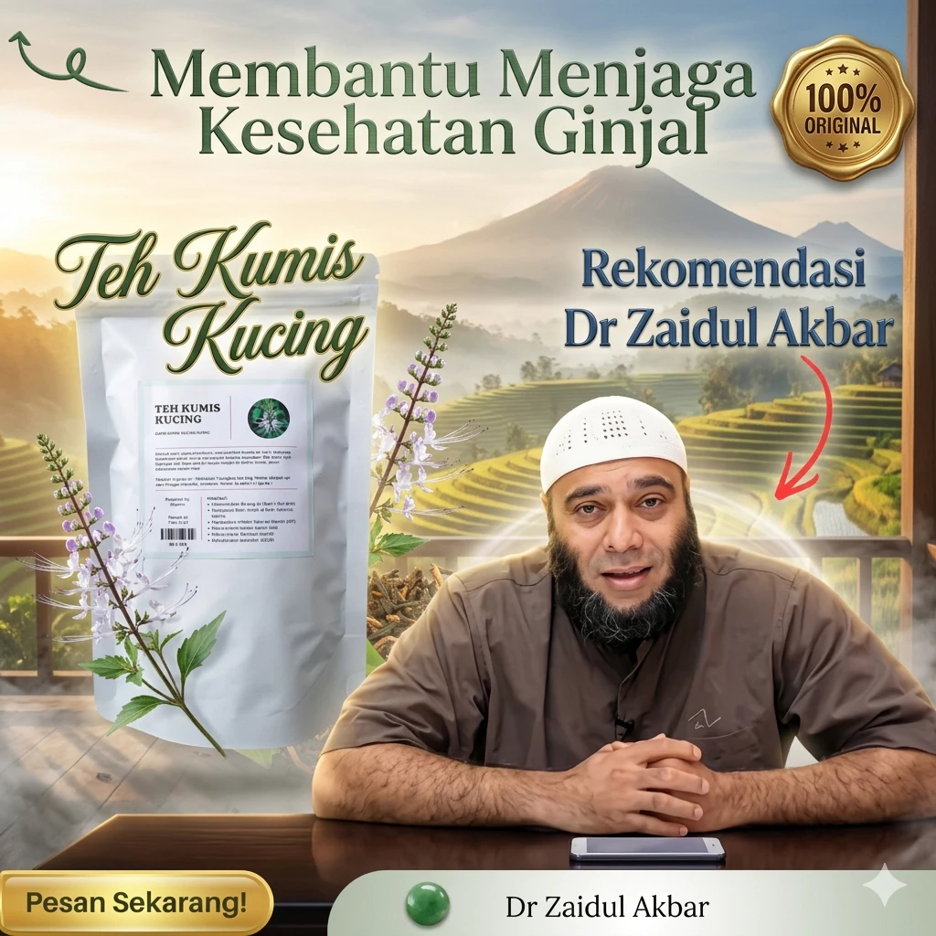 Teh Daun Kumis Kucing Premium Original 100%