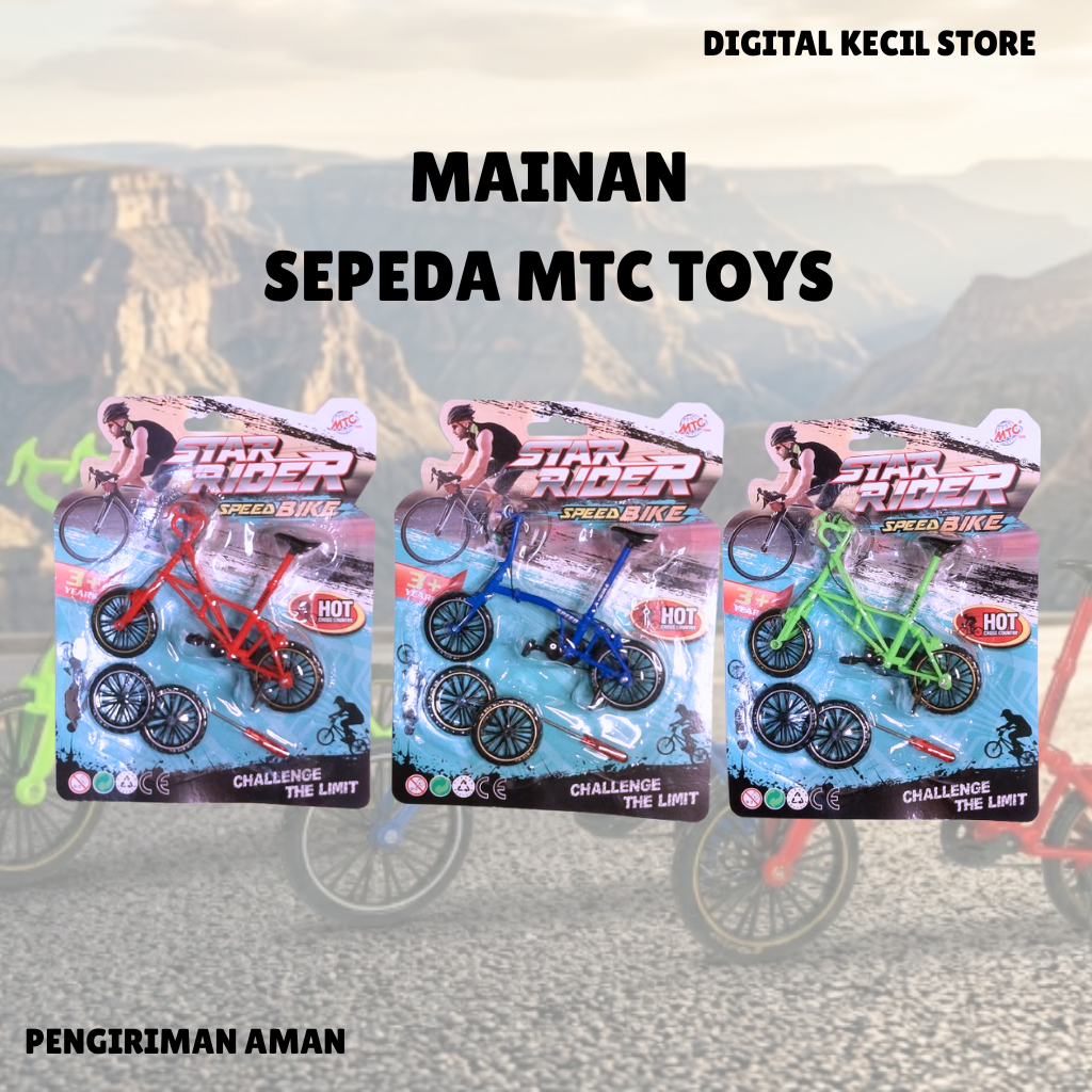 MAINAN SEPEDA MTC TOYS | MURAH | MINIMAL PEMBELIAN 1 PCS