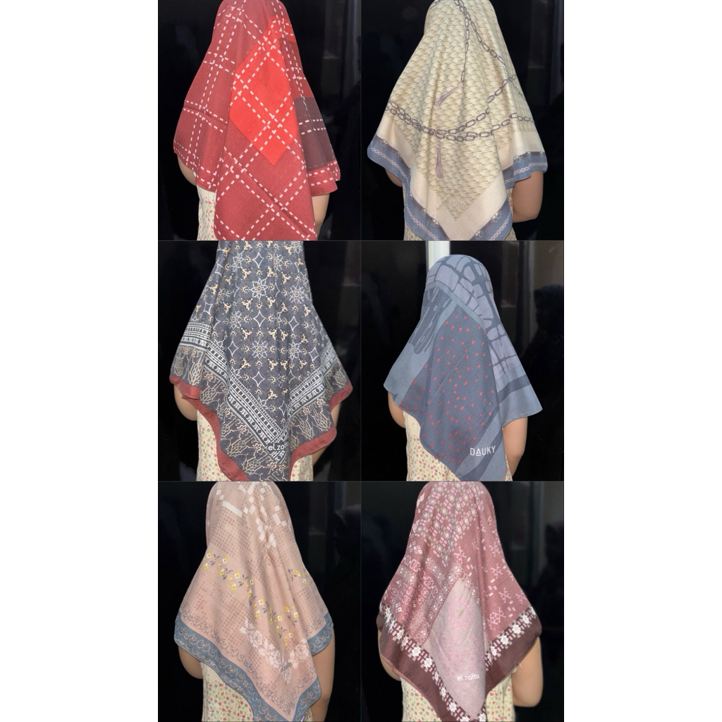 preloved hijab elzatta/dauky