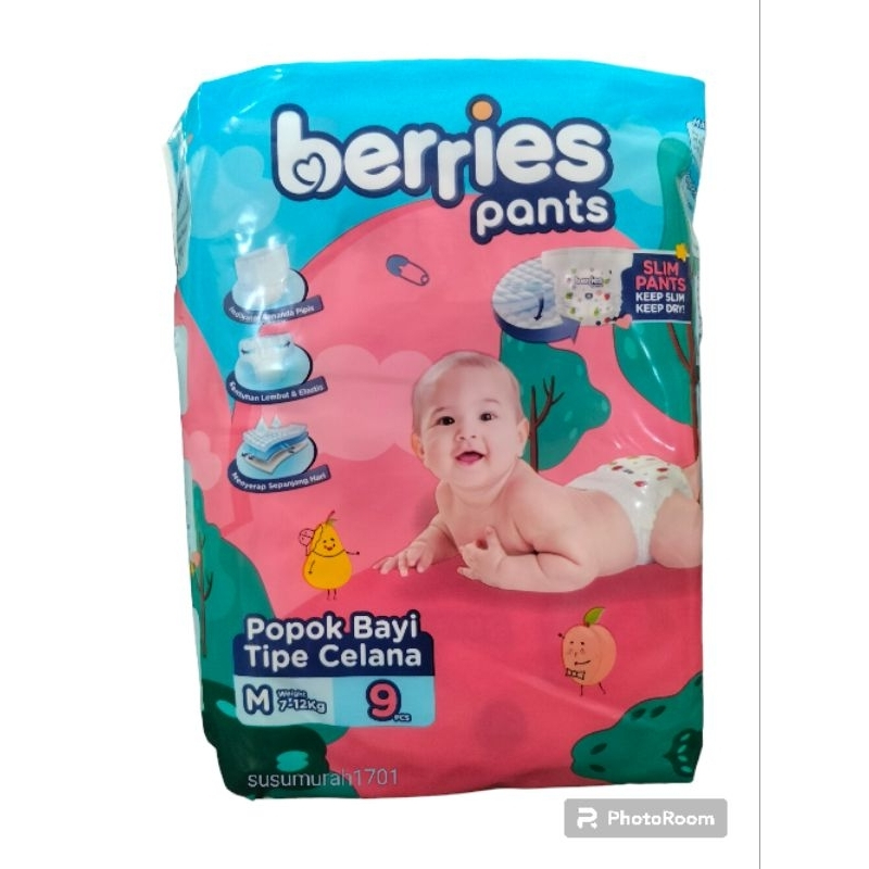 BERRIES BABY PANTS M ISI 8
