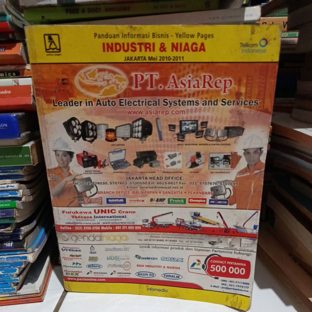 Yellow pages Industri & Niaga Jakarta 2010-2011