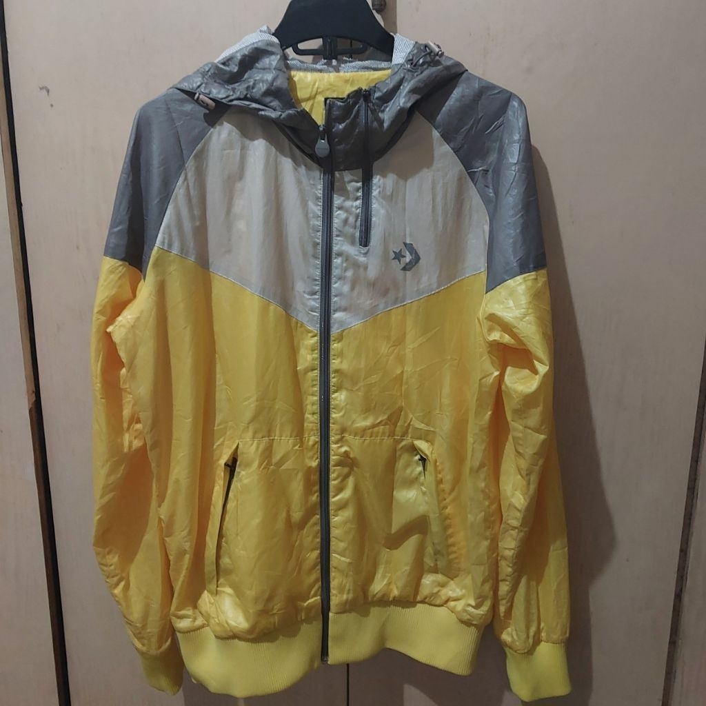 Jaket windbreaker Converse second