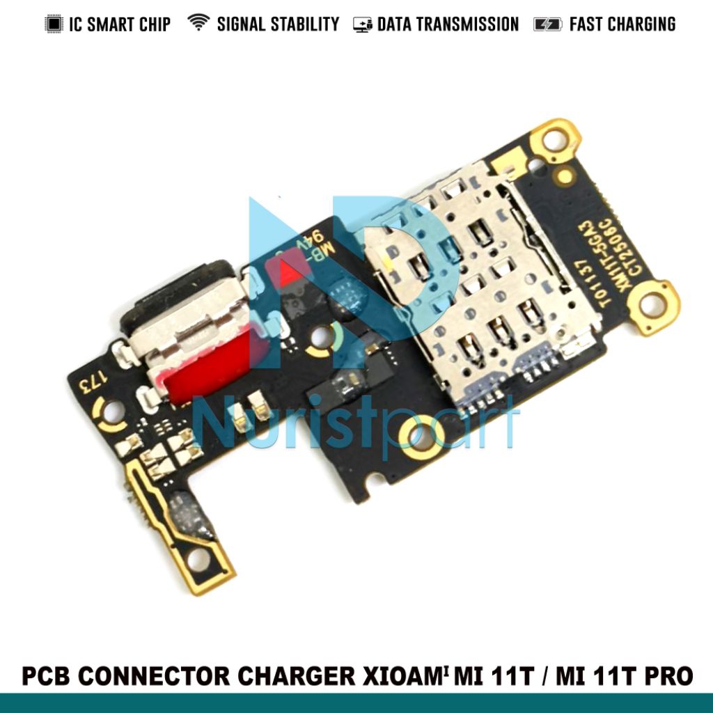 PCB CONNECTOR CHARGER XIOAMI MI 11T / MI 11T PRO