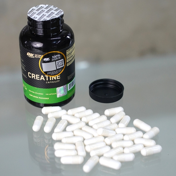 [ECERAN] ON Optimum Nutrition Creatine 2500mg Monohydrate Caps - Per Kapsul Ori