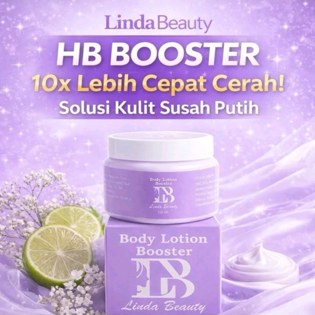 LB.body lotion pemutih badan/lindabeauty glowing