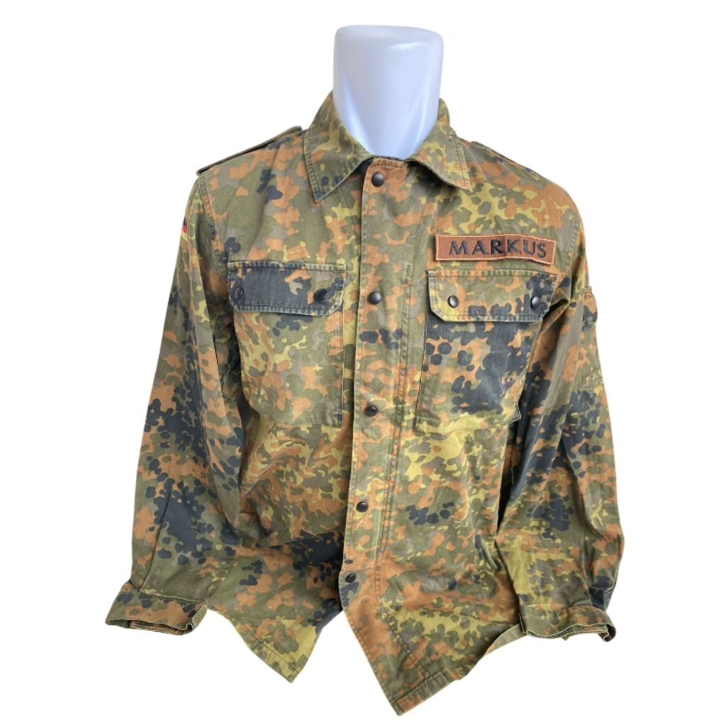 Kemeja BDU Camo Loreng Flecktarn Tentara Jerman Army Original (36)