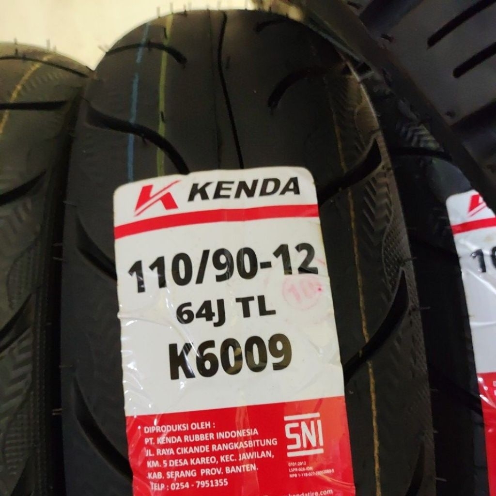 BAN LUAR  KENDA TUBLES 12 110/90