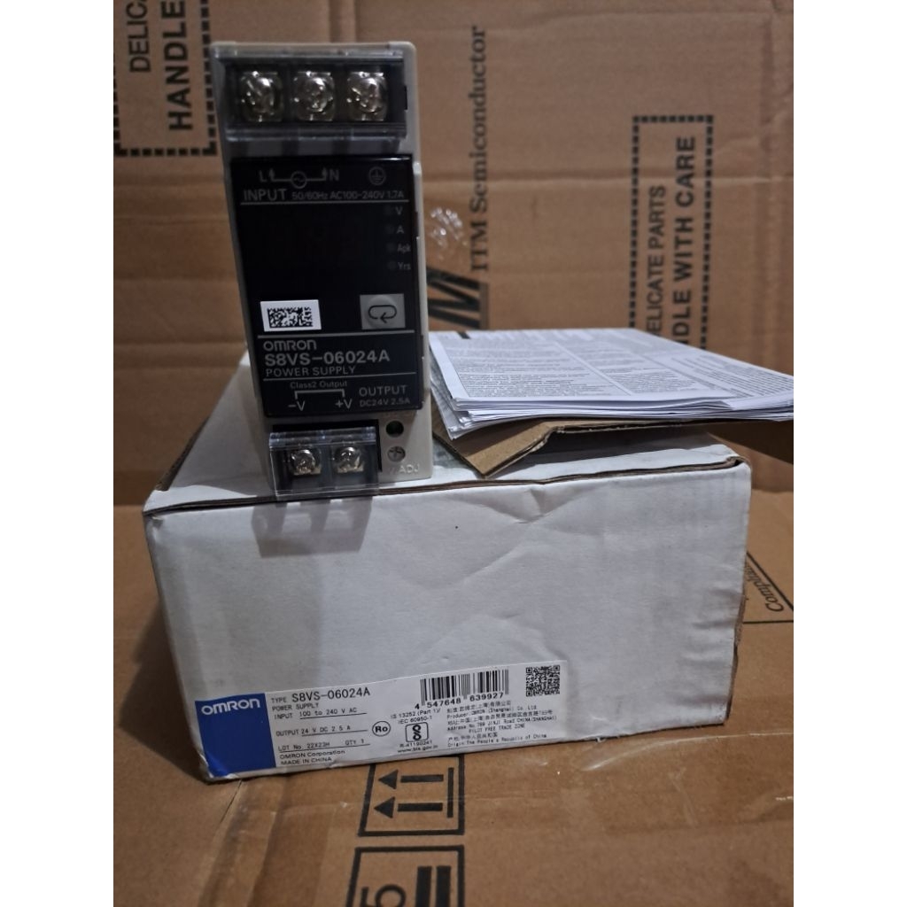 OMRON Switching Power Supply S8VS Series S8VS-06024A