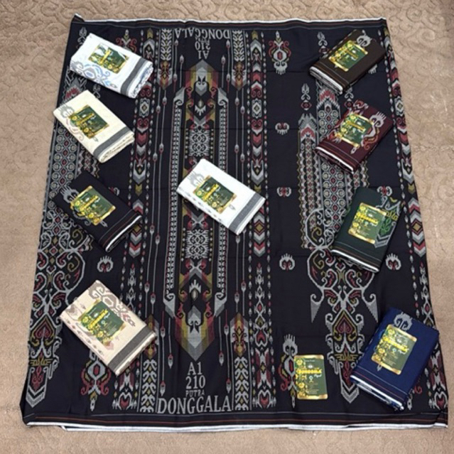 Sarung Donggala Invinity Rayon viscose Invinity Putra Donggala