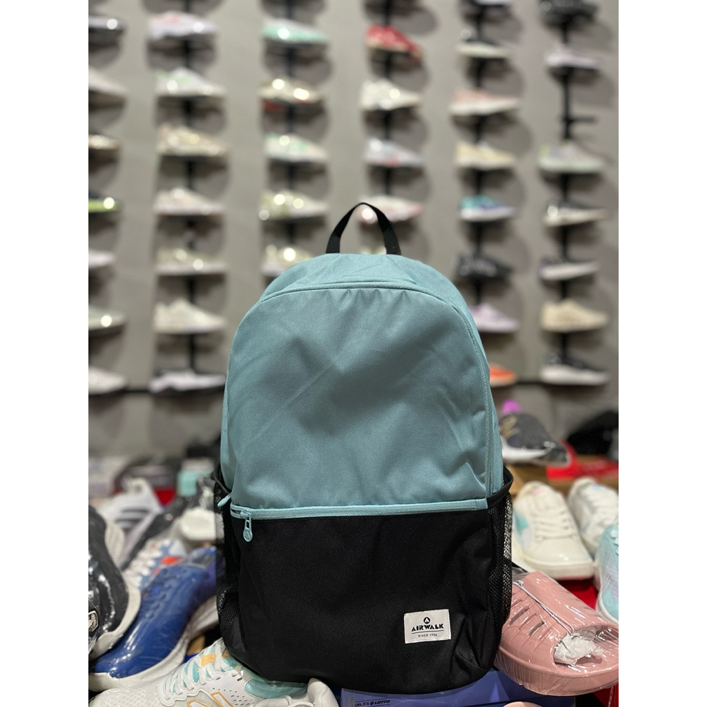 Tas Airwalk Aiw Diary Backpack Green/Black Original Resmi