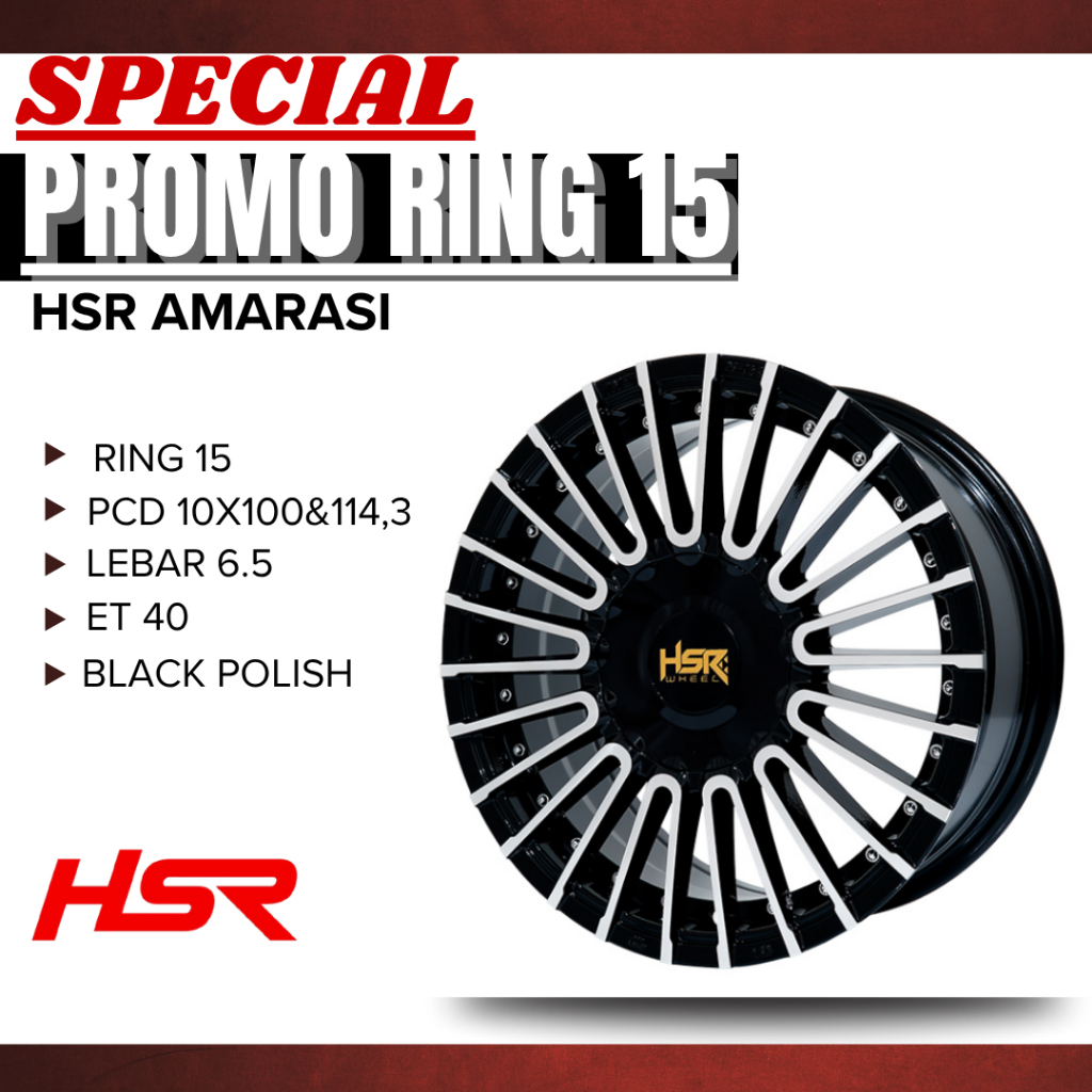 VELG TAMPILAN MEWAH RING 15 UNTUK SIENTA GRANDMAX ERTIGA RUSH TERIOS INNOVA PROMO VELG RING 15