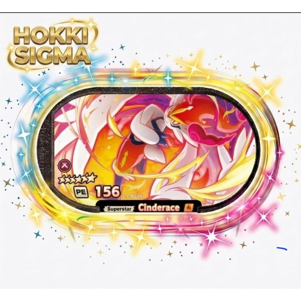 Pokemon Mezastar CINDERACE ORI 100%