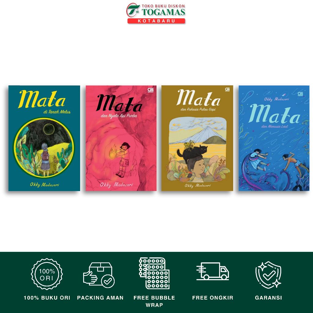 Ready Stok Seri Mata & Nyala Api Purba / Di Tahan Melus / Rahasia Pulau Gapi / Manusia Laut