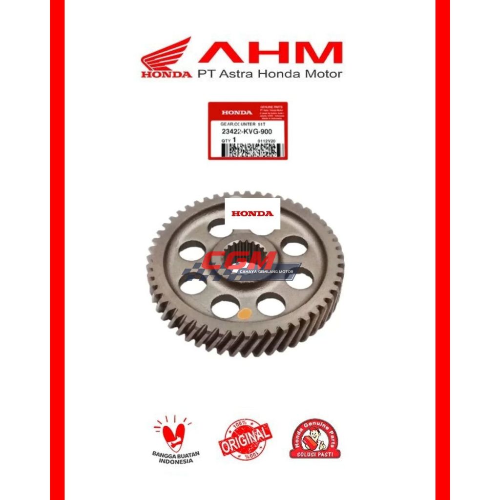 23422 KVG 900 Gear counter vario lama asli honda